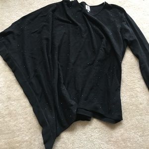 Black beaded Anne Klein sweater